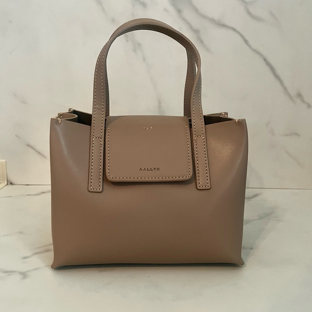 AALLYN Mini Stella Satchel (Pale Rose)